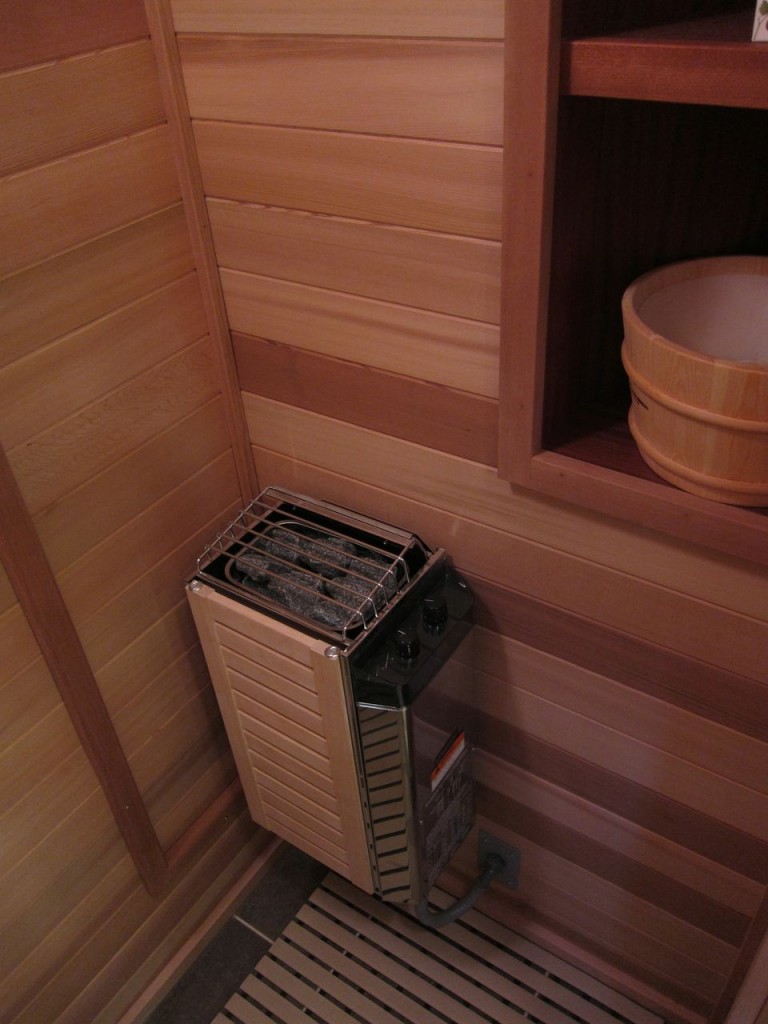 The heater is the heart of the sauna. The steam produces multiple rejuvenating and healing benefits.
